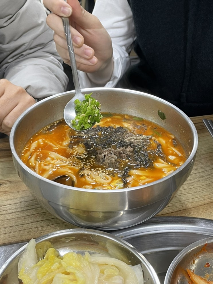  [강릉역 맛집] 깊은 국물 맛이 일품인 강릉역 장칼국수 맛집, 까치장칼국수