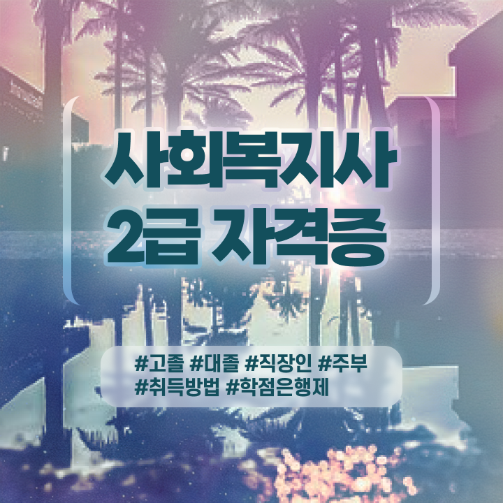  사회복지사신입  사회복지사