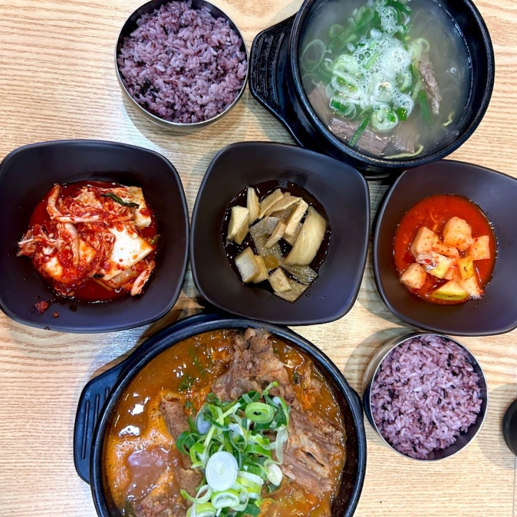  만 원으로 완벽한 한 끼 가능! 소문난 한우곰탕 감자탕 찐후기