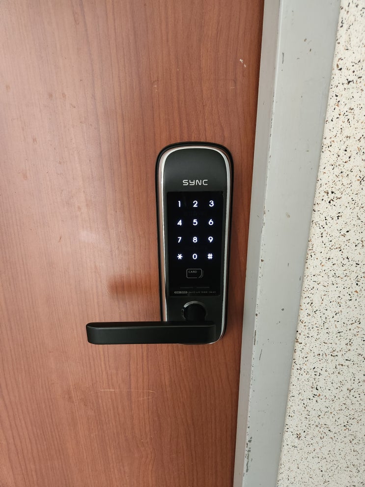  고양 도어록 관산동 주택 현관 디지털 도어락 SM500 번호키 교체 설치 내유동 열쇠 출장