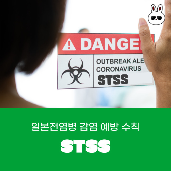  일본 전염병 STSS 감염 예방수칙