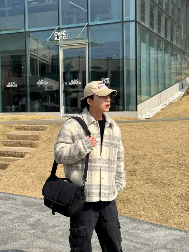 DAKS 닥스 남성 크로스백! 남자 가방 퍼프백 추천합니다