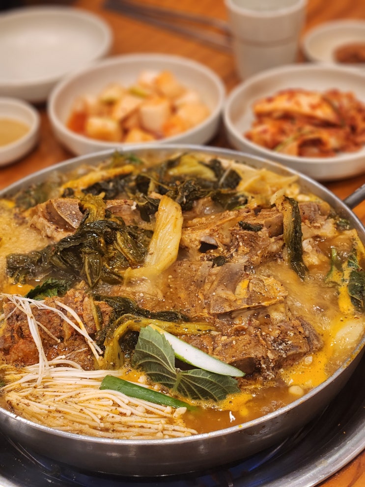  [조마루뼈다귀] 의왕 삼동 24시 감자탕 후기