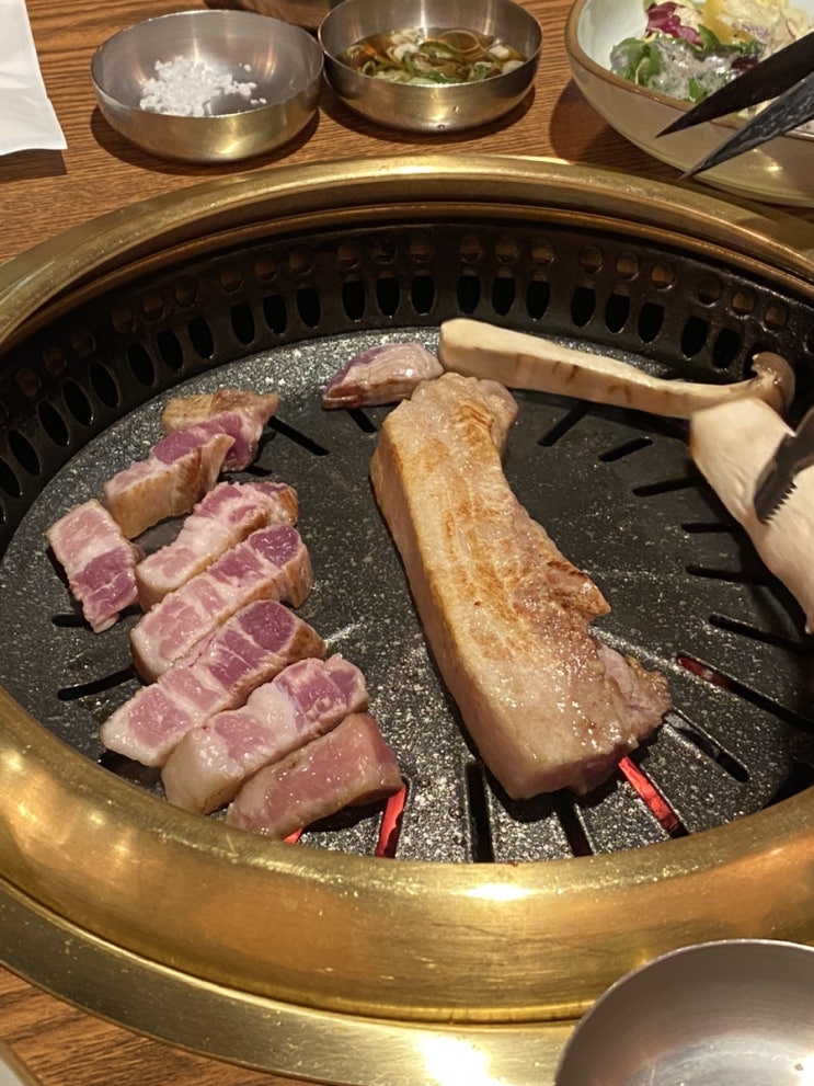  소개팅하기 좋은 마곡 삼겹살 맛집 _ 금고깃집
