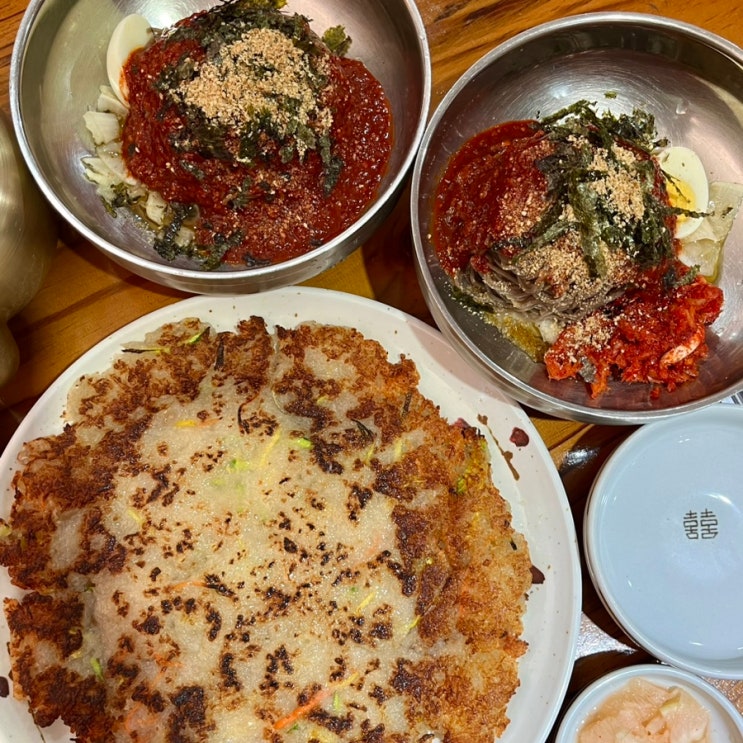  가평 블루리본 맛집 네자매평강막국수 내돈내산 후기