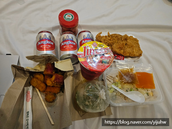  씨엠립 야식 맛집 CP Five Star 치맥 즐기기 좋은곳
