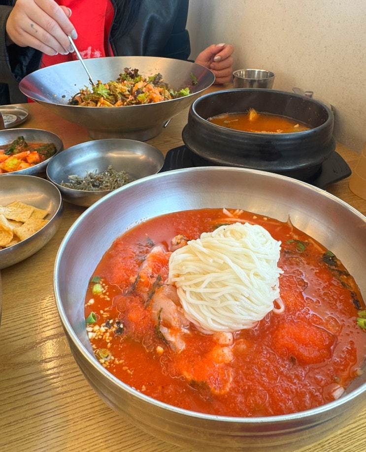  포항 영일대해수욕장 : 환여횟집 오션뷰 물회 회덮밥 맛집