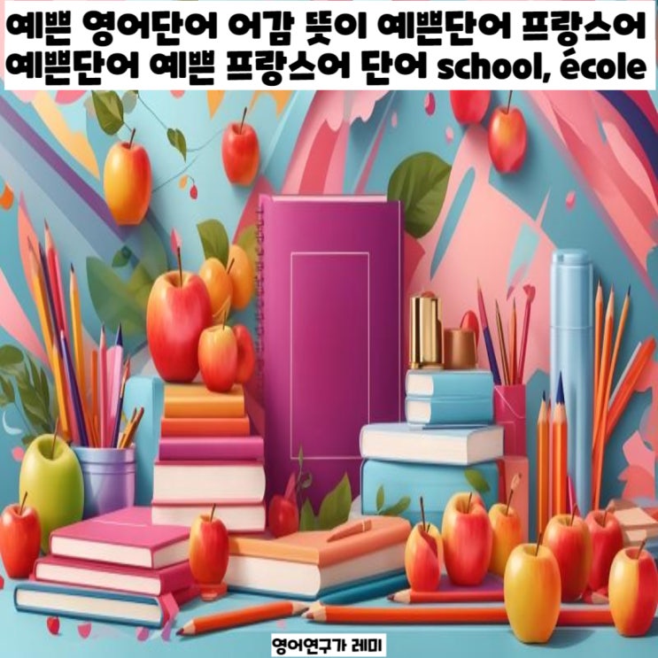 예쁜 영어단어 어감 뜻이 예쁜 단어 프랑스어 예쁜단어 예쁜 프랑스어 단어 school, école 예쁜 영어단어 어감 뜻이 예쁜 단어 프랑스어 예쁜단어 예쁜 프랑스어 단어 school, école