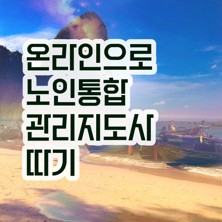  노인통합관리지도사1급자격증학원추천  노인통합관리지도사 자격증 온라인강의 후기