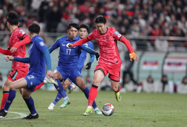  [ 국제 친선경기 피파 북중미 월드컵 2차 예선 축구 경기 분석 ] : 2024년3월26일 한국 vs 태국