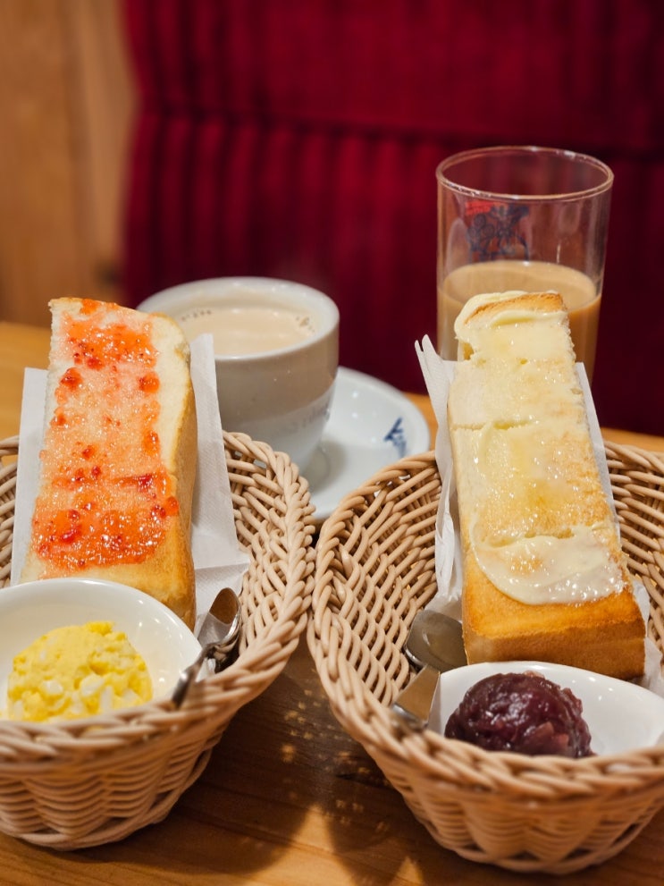  후쿠오카 빵집 다코메카 가성비 조식 코메다커피 신신라멘