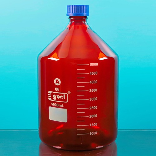  [유리초자] 대용량 GL45 갈색 용매병 5L, 10L, 20L, 50L Large Capacity GL45 Amber Bottle
