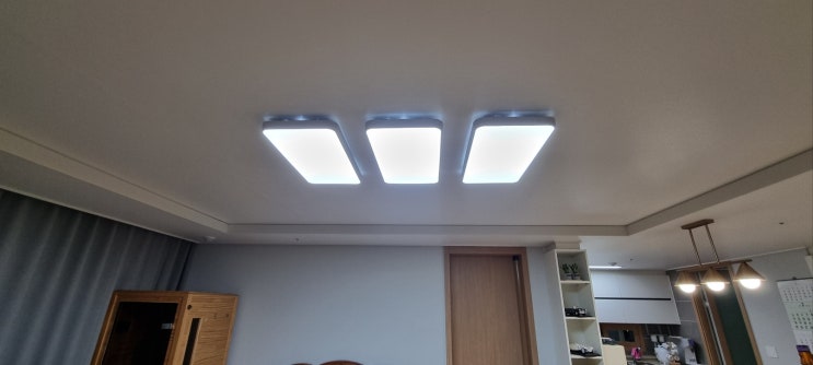  사천 진주 삼천포 하동 함안 산청 합천 남해 거실 LED 전등 조명 교체 설치 ( 대경 파미르 )