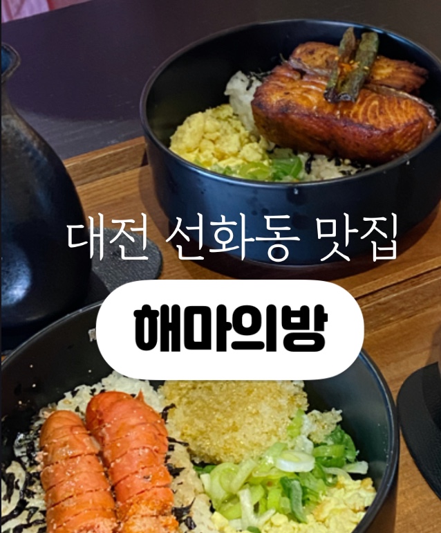 대전 선화동 오차즈케 맛집 ‘해마의 방’ 웨이팅 후기