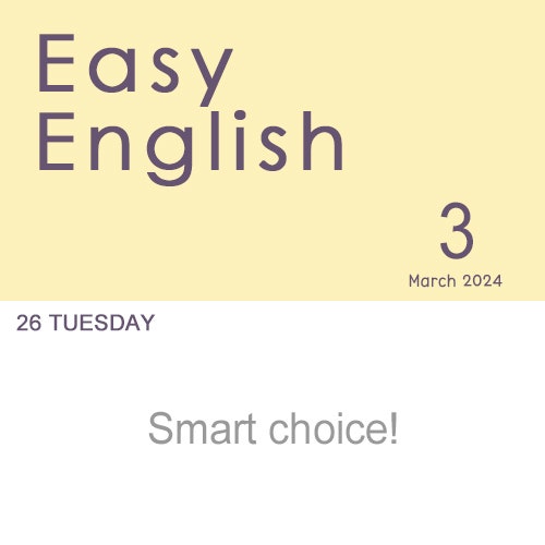 [EBS Easy English 이지 잉글리시] Smart choice! (March 2024)