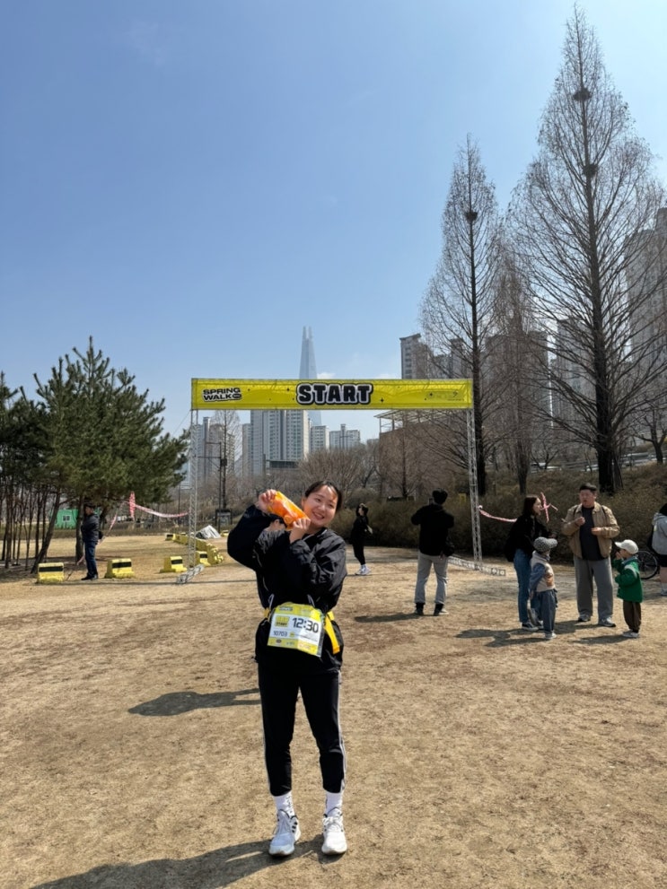  2024한강 스프링워크 다녀온 후기