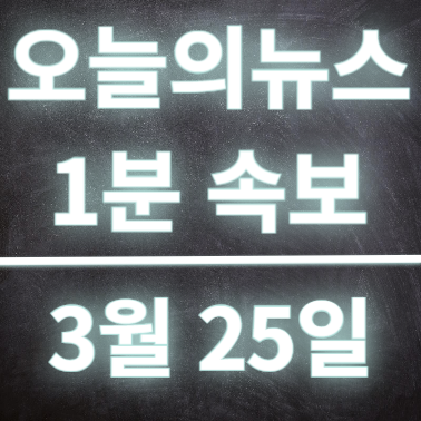  3월25일 오늘의뉴스 속보 전공의 미국에서 일 못한다, 곧 정부와 대화