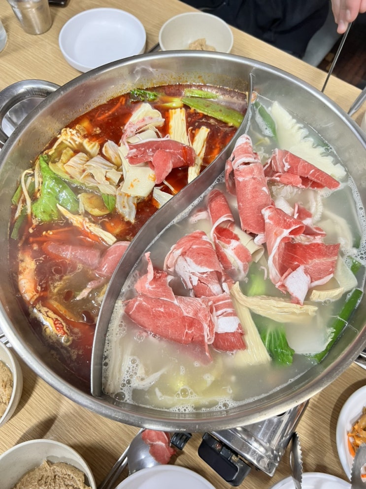  일산에서 양고기 샤브샤브 훠궈, 마라탕이 맛있는 북경마라샹궈