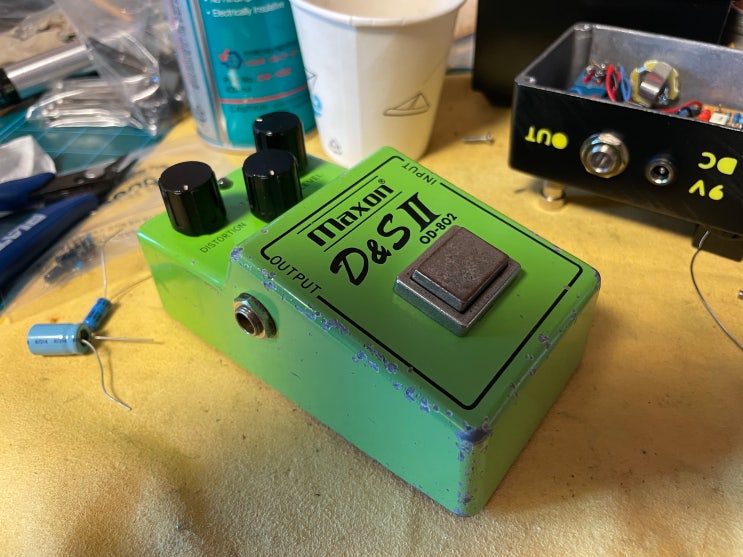  1980 Maxon OD-802 D&S II 점검 및 잭 파손 수리