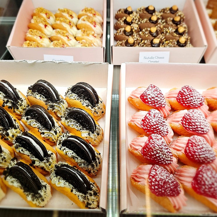  구미 옥계 디저트 맛집 차차커피코 수제오믈렛 크로플 스콘