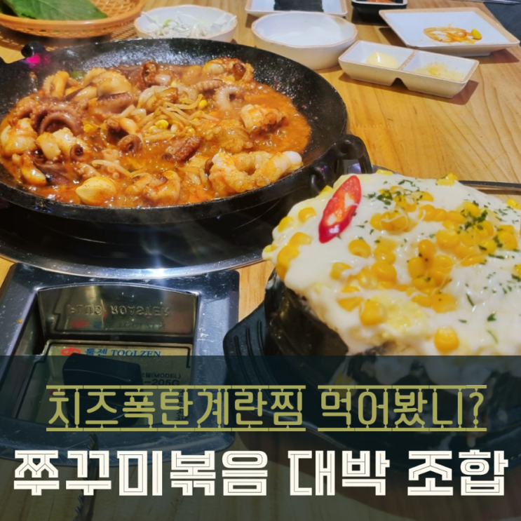 동탄 북광장 점심 맛집 쭈꾸미잘하는집 발견!