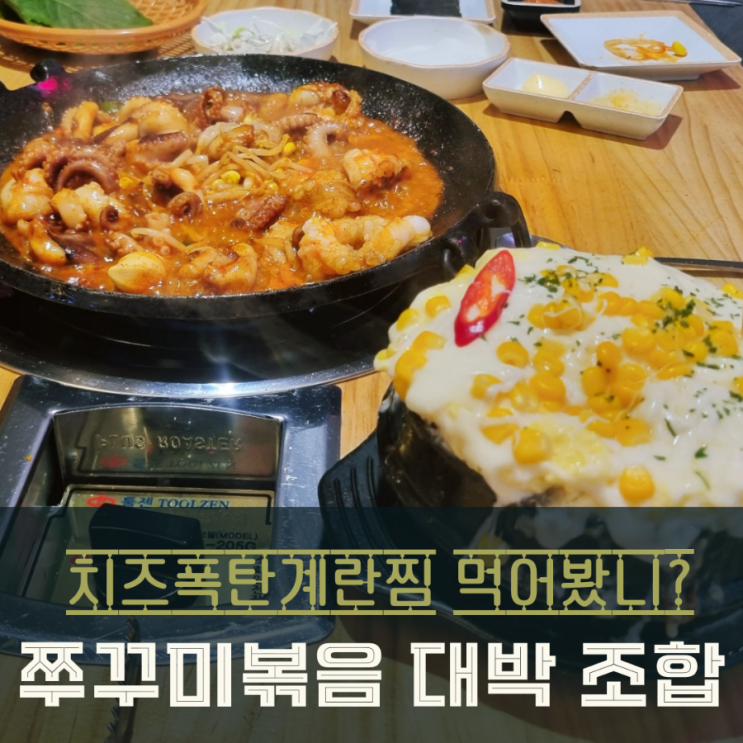  동탄 북광장 점심 맛집 쭈꾸미잘하는집 발견!
