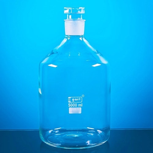  [유리초자] 대용량 죠인트 시약병 5L, 10L, 20L Large Capacity Reagent Bottle