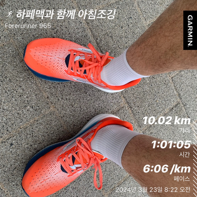  20240323 - 아침조깅