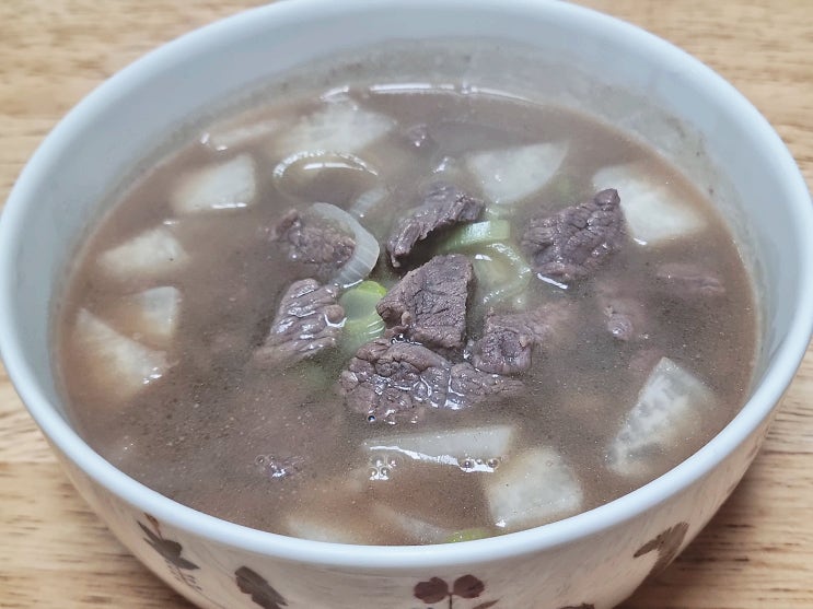  초간단 소고기 무국 요리 황금레시피