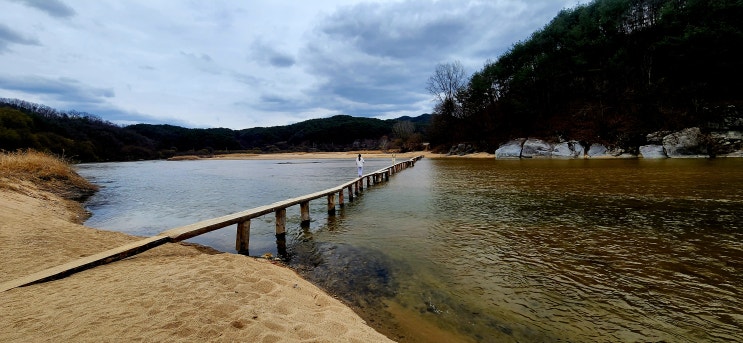 영주 가볼만한곳 무섬마을 외나무다리