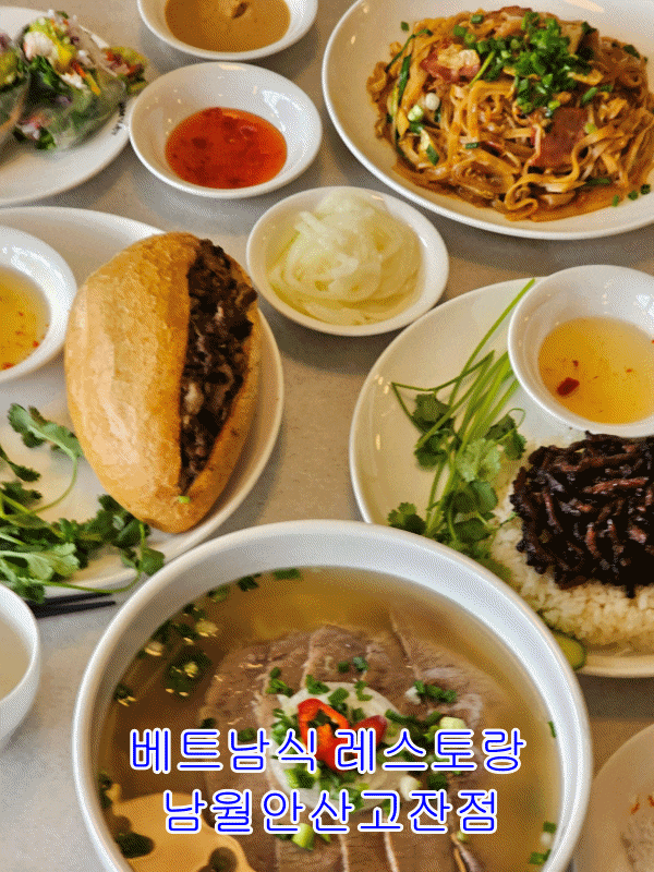 베트남식 레스토랑 남월안산고잔점 안산베트남음식맛집
