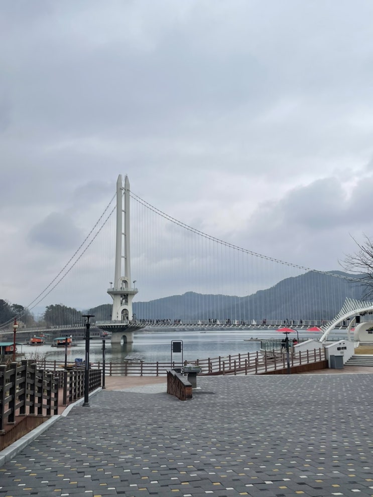  [예산 가볼만한곳] 예당호 출렁다리 모노레일 주말 후기 (+가격/주차/대기/시간표)