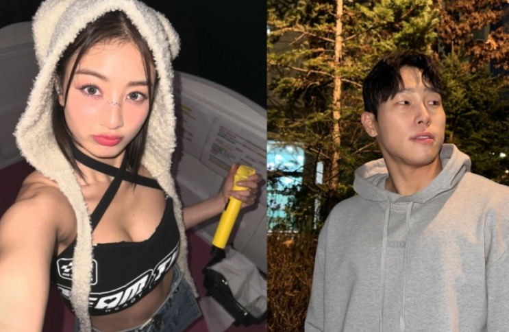  지효 윤성빈 열애설 스웨이 (+나혼산)