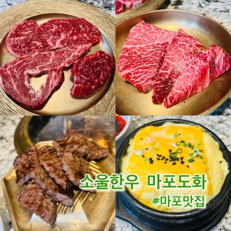 [소울한우 마포도화 본점] 마포역 맛집추천 | 프라이빗한 공간에서 즐기는 소고기