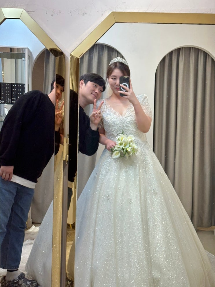  [ wedding #18 ] 인천 로자스포사 본식드레스 가봉후기 (+ 뚱신 플러스사이즈) ️