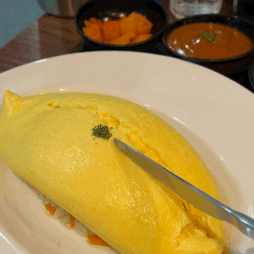  서울역 그라운드시소센트럴 근처 오므라이스 맛집 | 후라토식당 서울역점