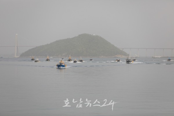  친환경 낚시대회, 제2회 신안1004섬 도다리낚시대회 친환경 재질 봉돌 사용한다