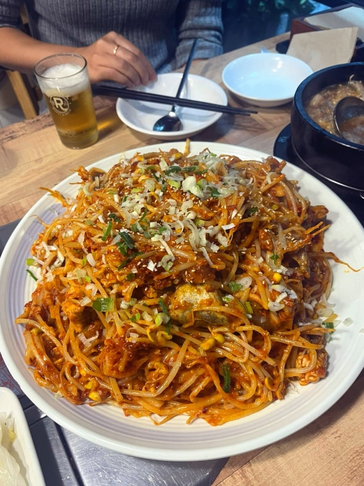 푸짐하고 맛있는 명동 아구찜