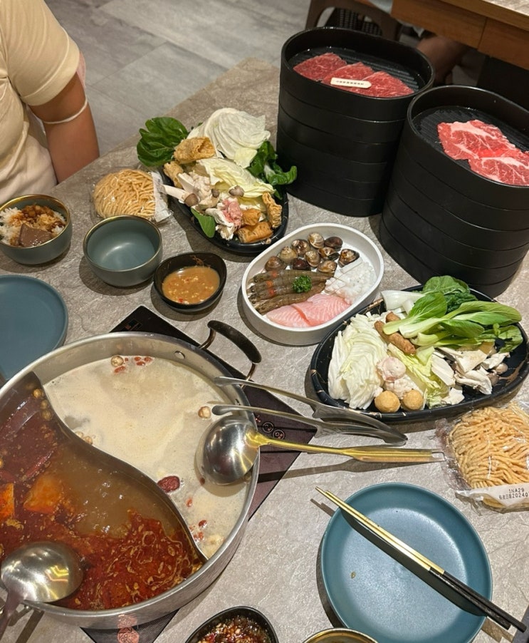  대만 훠궈 무한리필 맛집 타이베이 시먼 샹라훠궈 xiangla