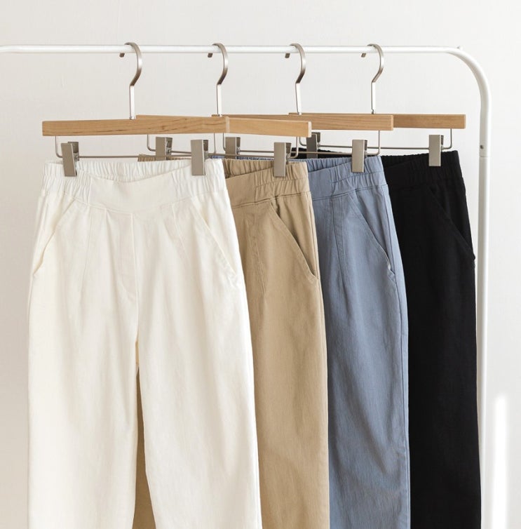  편안하고 스타일리시한 선택, 데일리 일자 벤딩 팬츠 (feat. 문에이블)