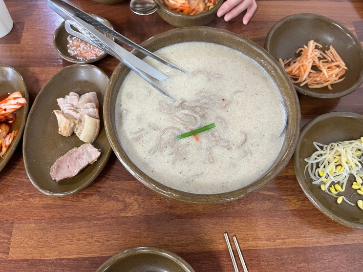  제천 [채가네 들깨칼국수], 문경 [채가네 들깨국수] 비교 분석