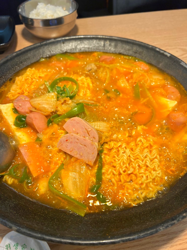  [내돈내산] 인천 롯데백화점 부대찌개 맛집/오뎅식당 솔직 리뷰