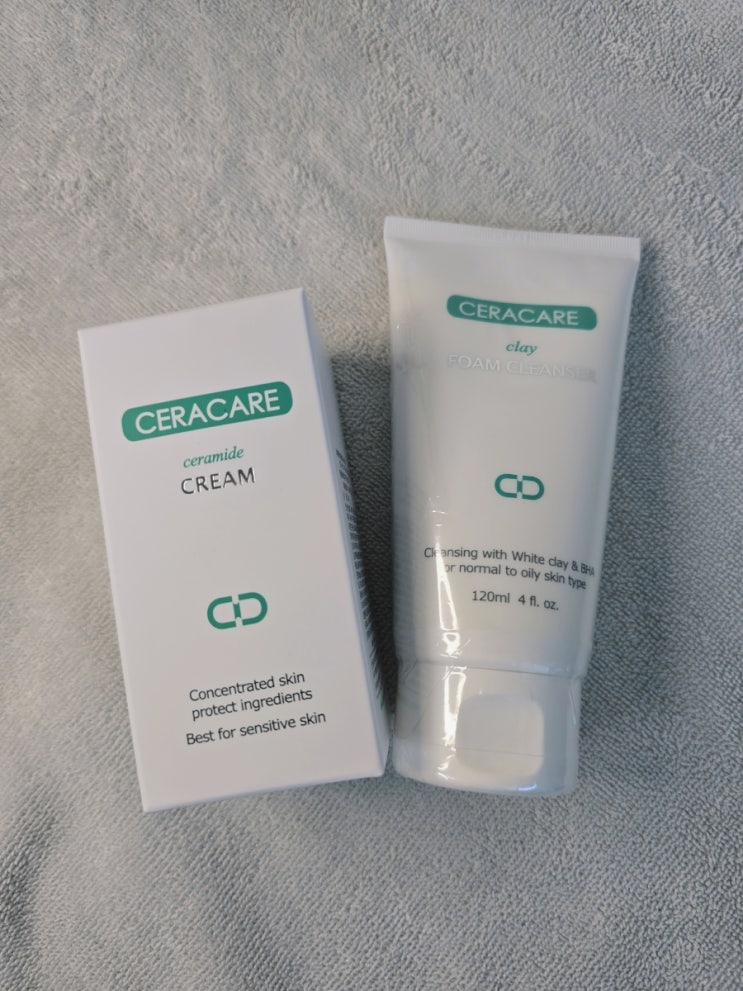  [기초] 지루성피부염에 좋은 세라케어 클레이 폼클렌저 세라마이드 크림