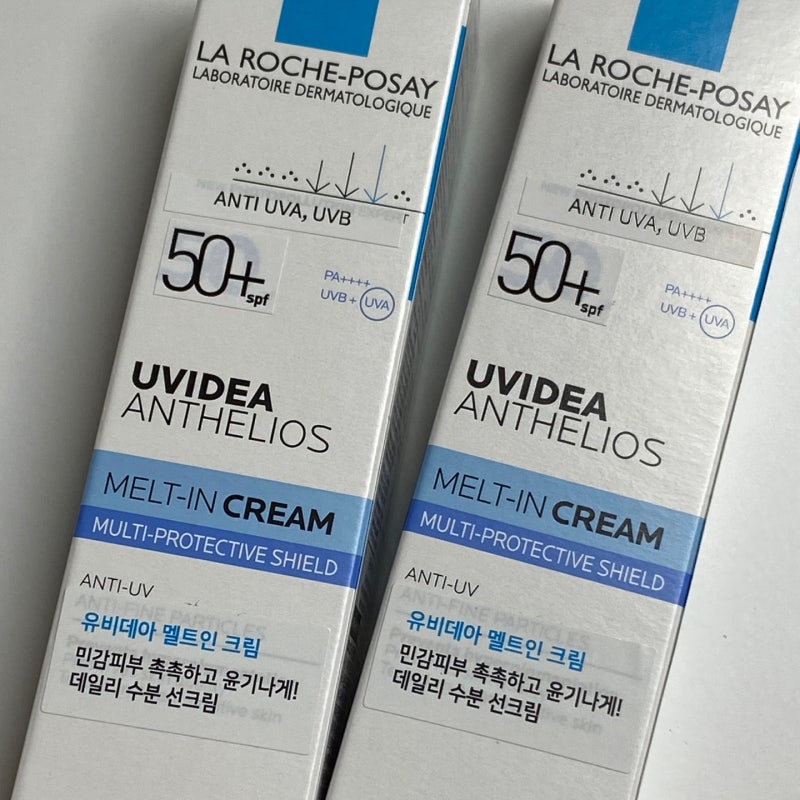 선크림 유목민에게 추천하는 라로슈포제 유비데아 안뗄리오스 멜트인 크림
