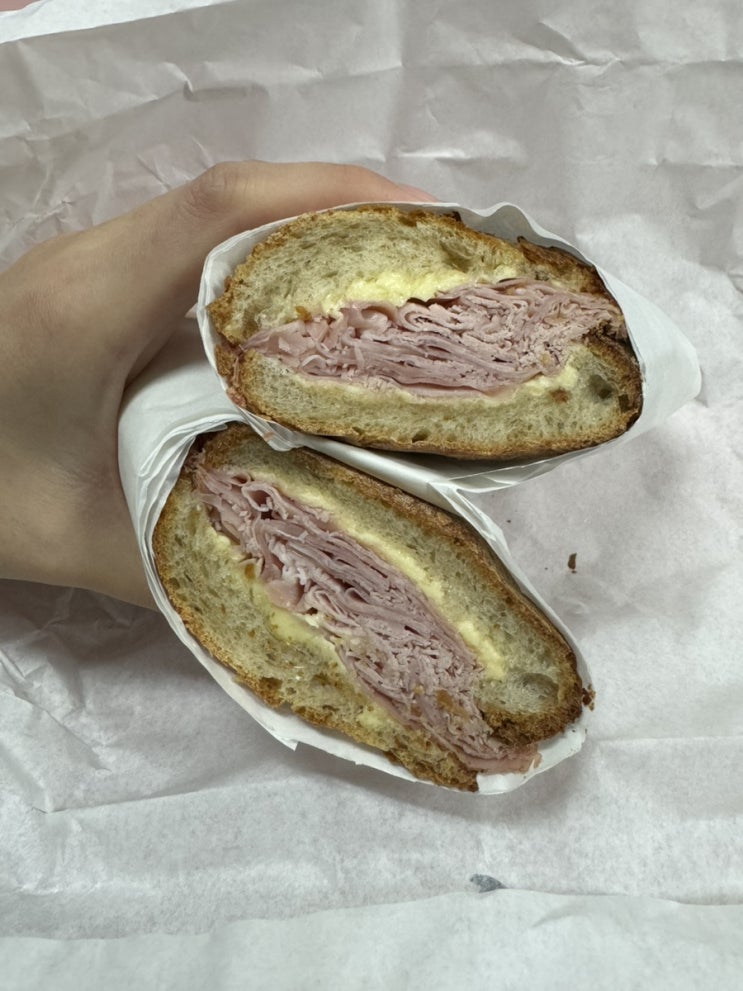 [소금집델리 현대무역점] 내돈내산 현대백화점 무역센터점 간식거리 존맛탱 잠봉뵈르 샌드위치 풍자 또간집