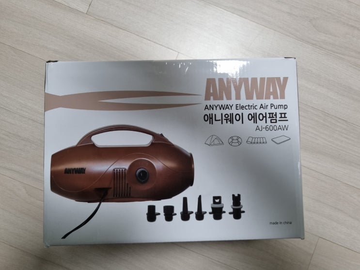  쓰자쓰자:-), 허리터지기 전에 자동으로 편하게 바람넣자 ~ 애니웨이 에어펌프!