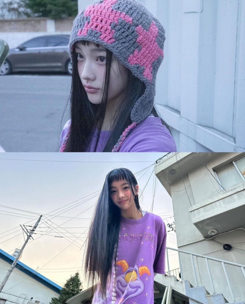 아일릿 이로하 셀카 고화질 배경화면 사진 여친짤 모음 *