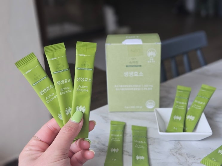  NGT 속편한 생생효소 글루텐프리로 안심하고 섭취해요