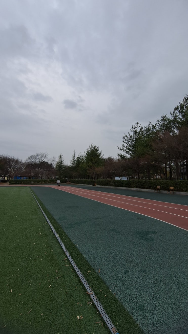  24년 3월 27일 수요일 한지방의 저녁 러닝 기록표