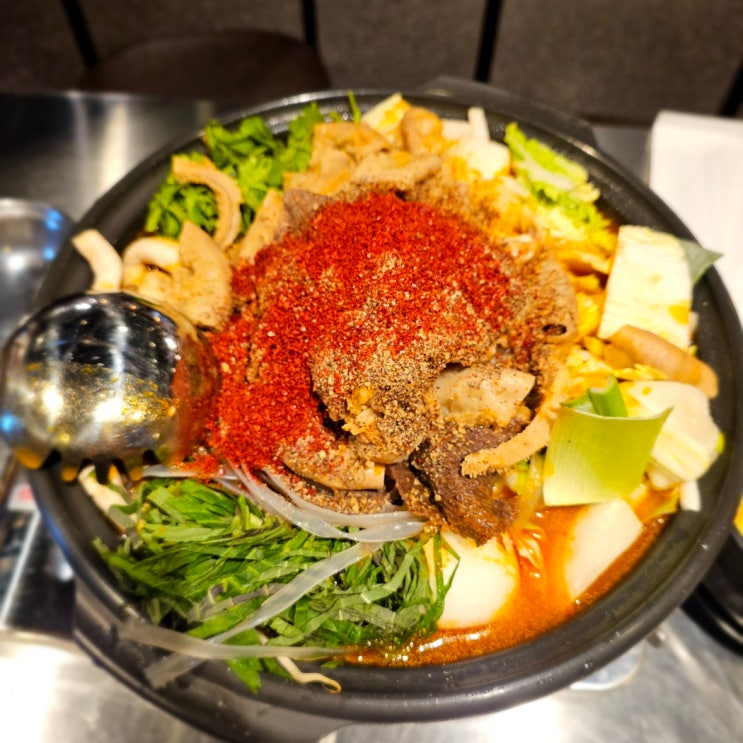  광주/상무지구 :: 시원칼칼한 곱창전골맛집 '광명대창집 광주상무점'